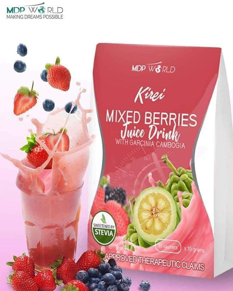 Kirei Mixed Berries Juice 10 sachets 100g